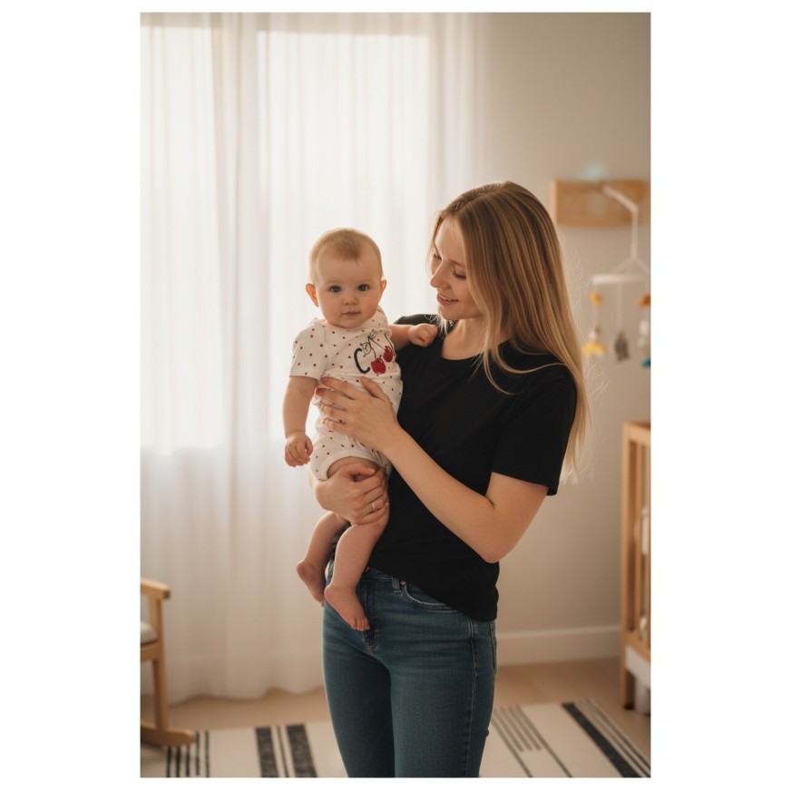 Venere Bodi na kratki rukav za djevojčice - 2 kom