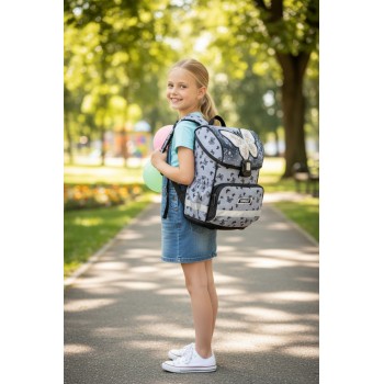 GT CLICK Butterfly spirit 28033 - šolske torba za 1. triado