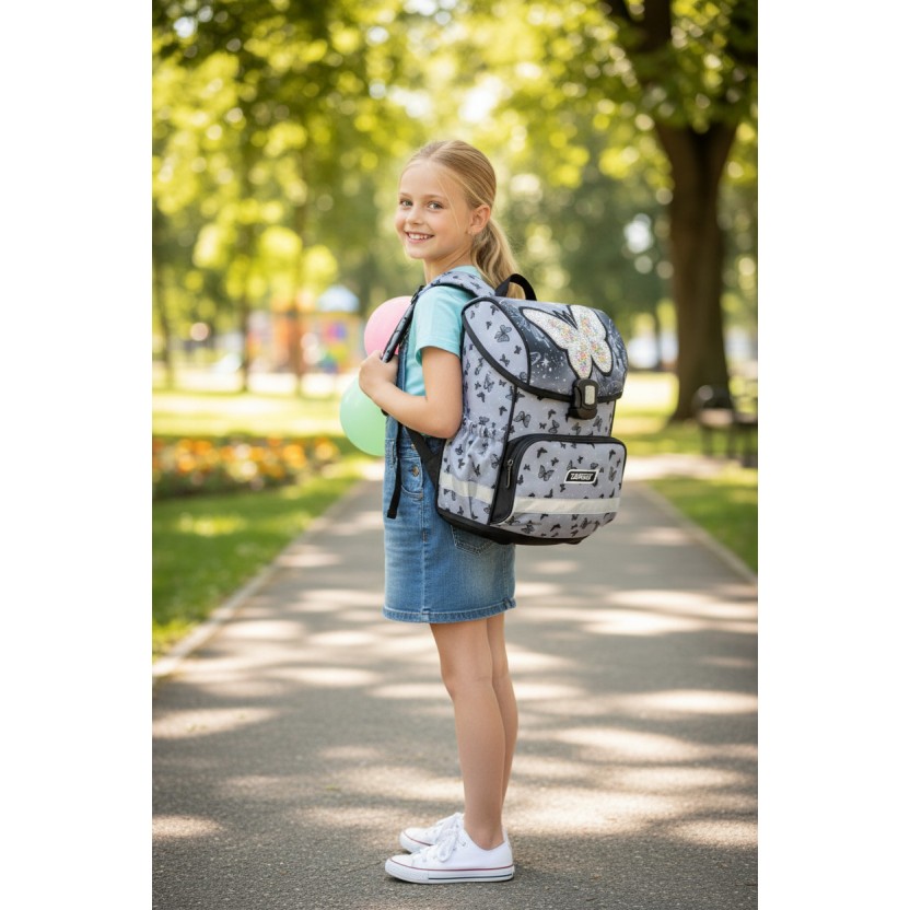 GT CLICK Butterfly spirit 28033 - šolske torba za 1. triado