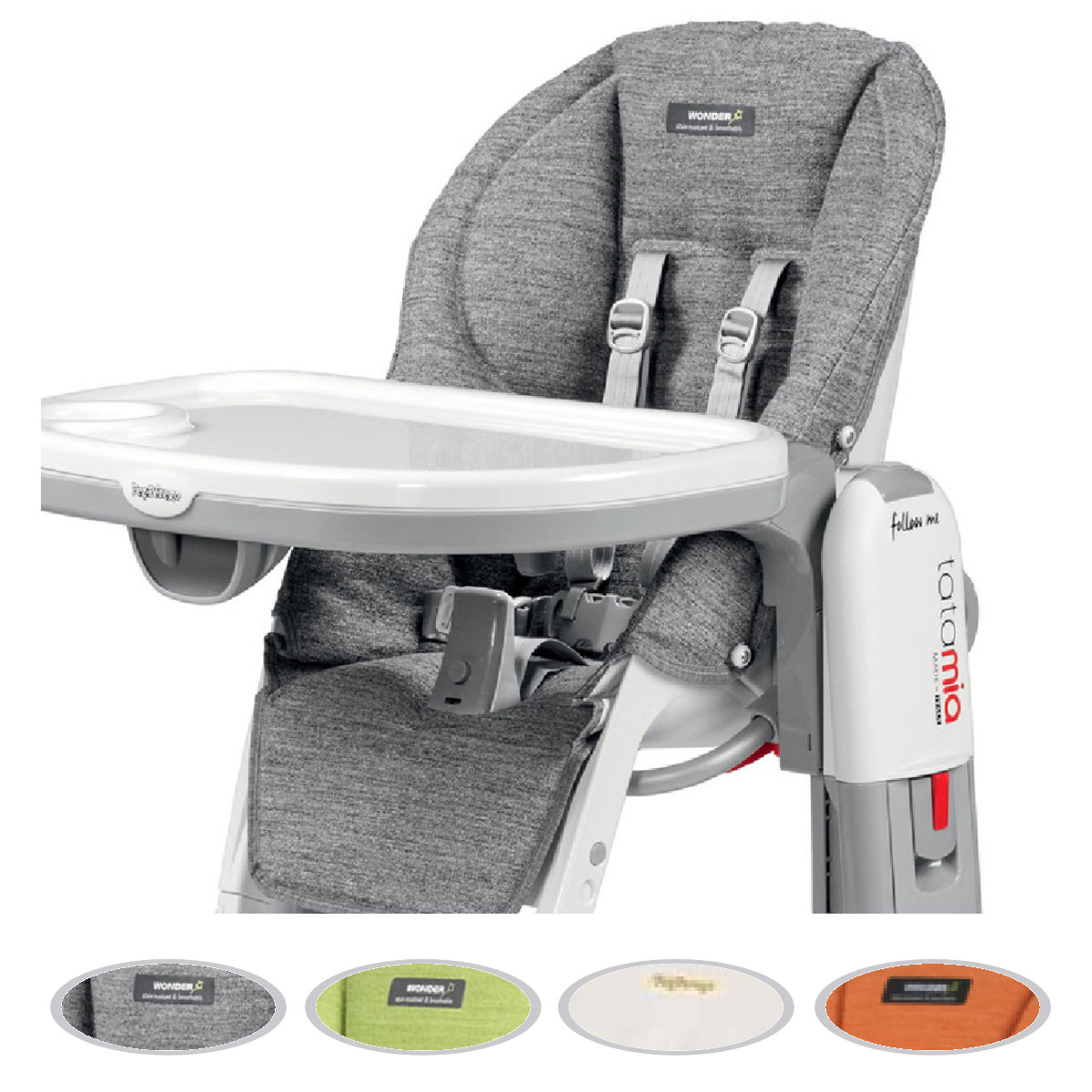 Tatamia originalno oblazinjenje - TEKSTIL- za stolček za hranjenje