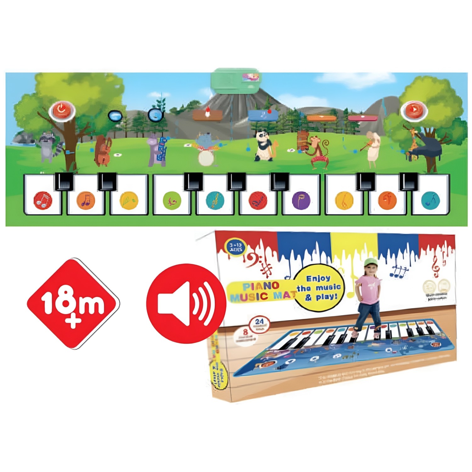 Podloga za igro motiv ŽIVALI Podloga za igro motiv ŽIVALI