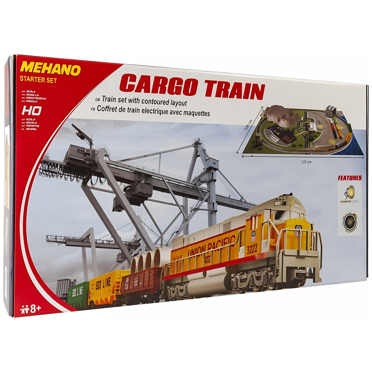 Vlak garnitura CARGO TRAIN Z MAKETO T113