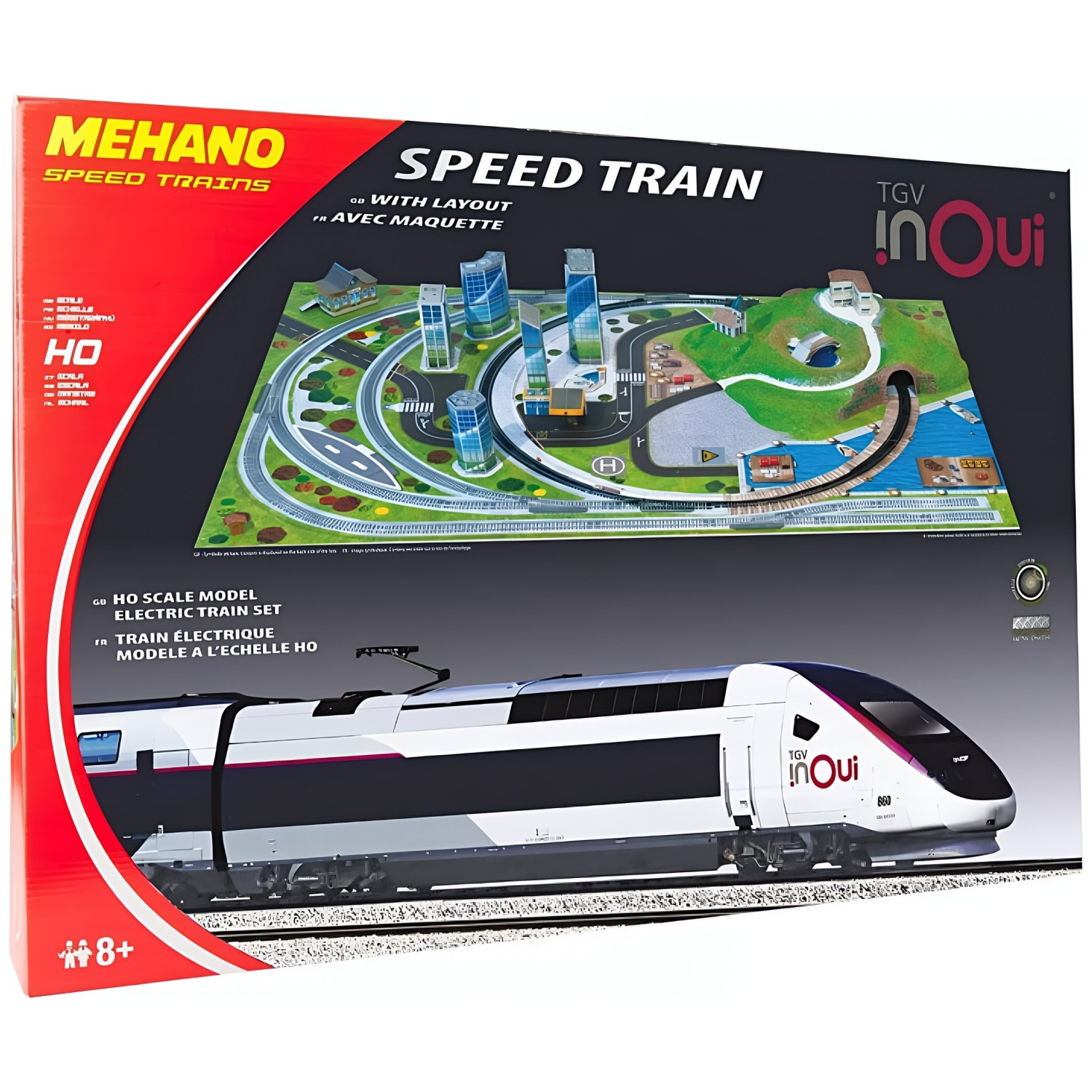 Vlak garnitura TGV INOUI Z MAKETO T872 Vlak garnitura TGV INOUI Z MAKETO T872