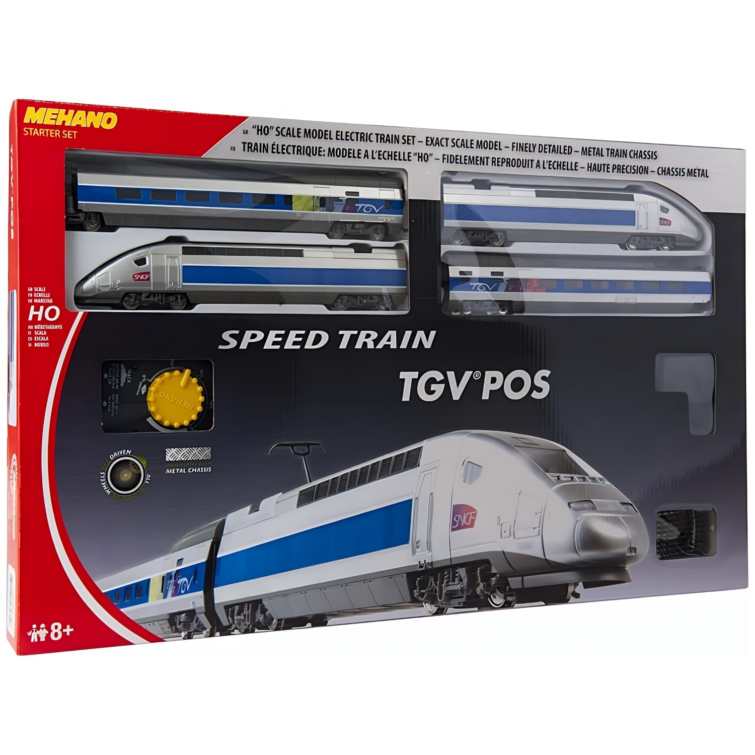 Vlak garnitura TGV POS T102 Vlak garnitura TGV POS T102