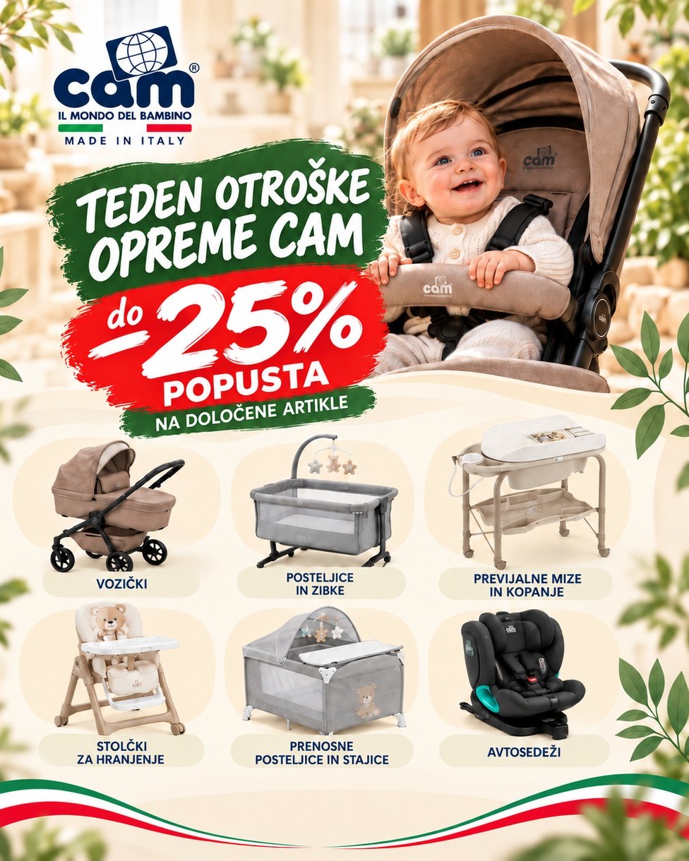 Teden otroške opreme Cam