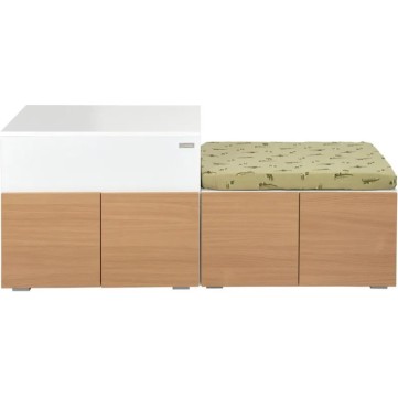 DOMINO Natural modularni namještaj sa kadicom, koje raste s vašim djetetom DOMINO Natural modularni namještaj sa kadicom, koje raste s vašim djetetom