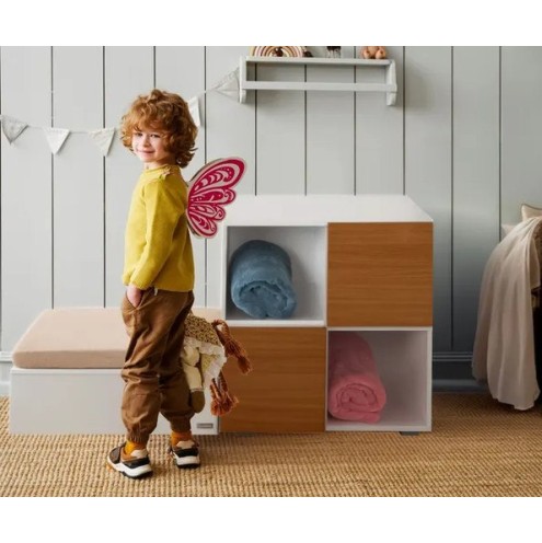 DOMINO Natural modularni namještaj sa kadicom, koje raste s vašim djetetom DOMINO Natural modularni namještaj sa kadicom, koje raste s vašim djetetom
