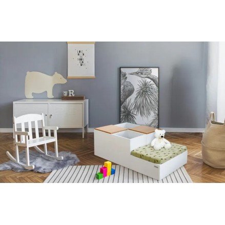 DOMINO Natural modularni namještaj sa kadicom, koje raste s vašim djetetom DOMINO Natural modularni namještaj sa kadicom, koje raste s vašim djetetom