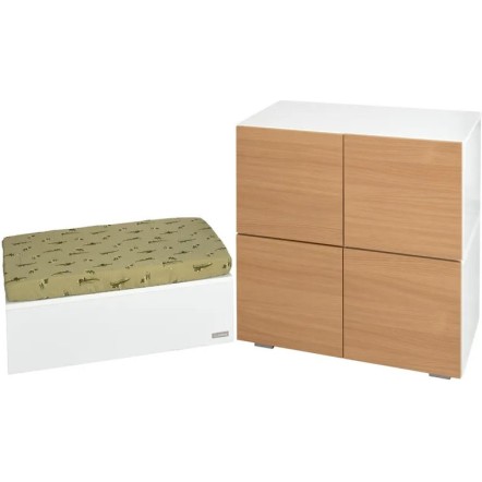 DOMINO Natural modularni namještaj sa kadicom, koje raste s vašim djetetom DOMINO Natural modularni namještaj sa kadicom, koje raste s vašim djetetom