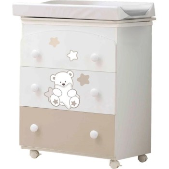 MY TEDDY set za presvlačenje s kadicom za bebe