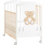 Lesena otroška posteljica PELUCHE Natural z vzmetnico Lesena otroška posteljica PELUCHE Natural z vzmetnico