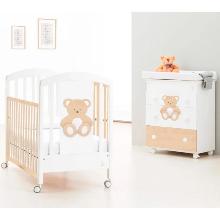 PELUCHE Natural komoda za previjanje i kupanje PELUCHE Natural komoda za previjanje i kupanje