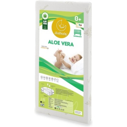 Madrac za dječji krevetić 62 × 125 cm s Aloe Vera navlakom Madrac za dječji krevetić 62 × 125 cm s Aloe Vera navlakom