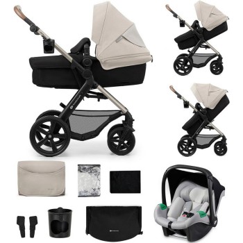 Kolica Kinderkraft MOOV 2 3u1 Moonlight Grey