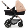 Kinderkraft MOOV 2 3v1 Sand Beige Peach otroški voziček
