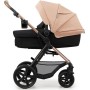 Kinderkraft MOOV 2 3v1 Sand Beige Peach otroški voziček