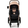 Kinderkraft MOOV 2 3v1 Sand Beige Peach otroški voziček