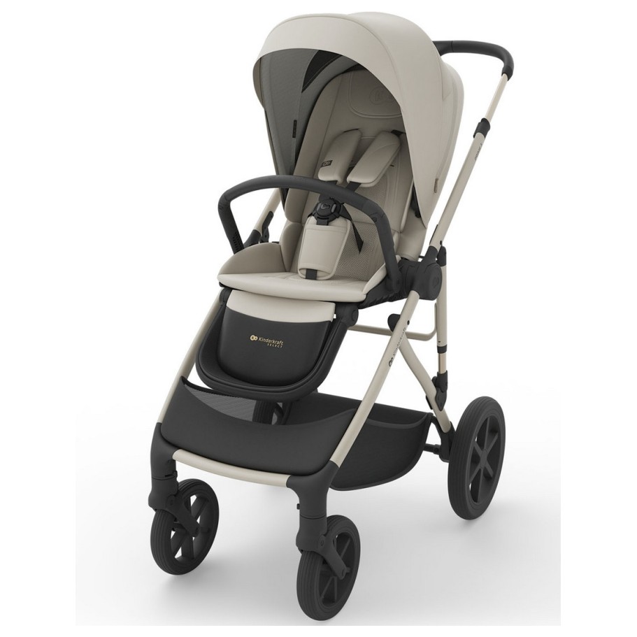 Kinderkraft Prime3 PRO 3v1 Beige otroški voziček
