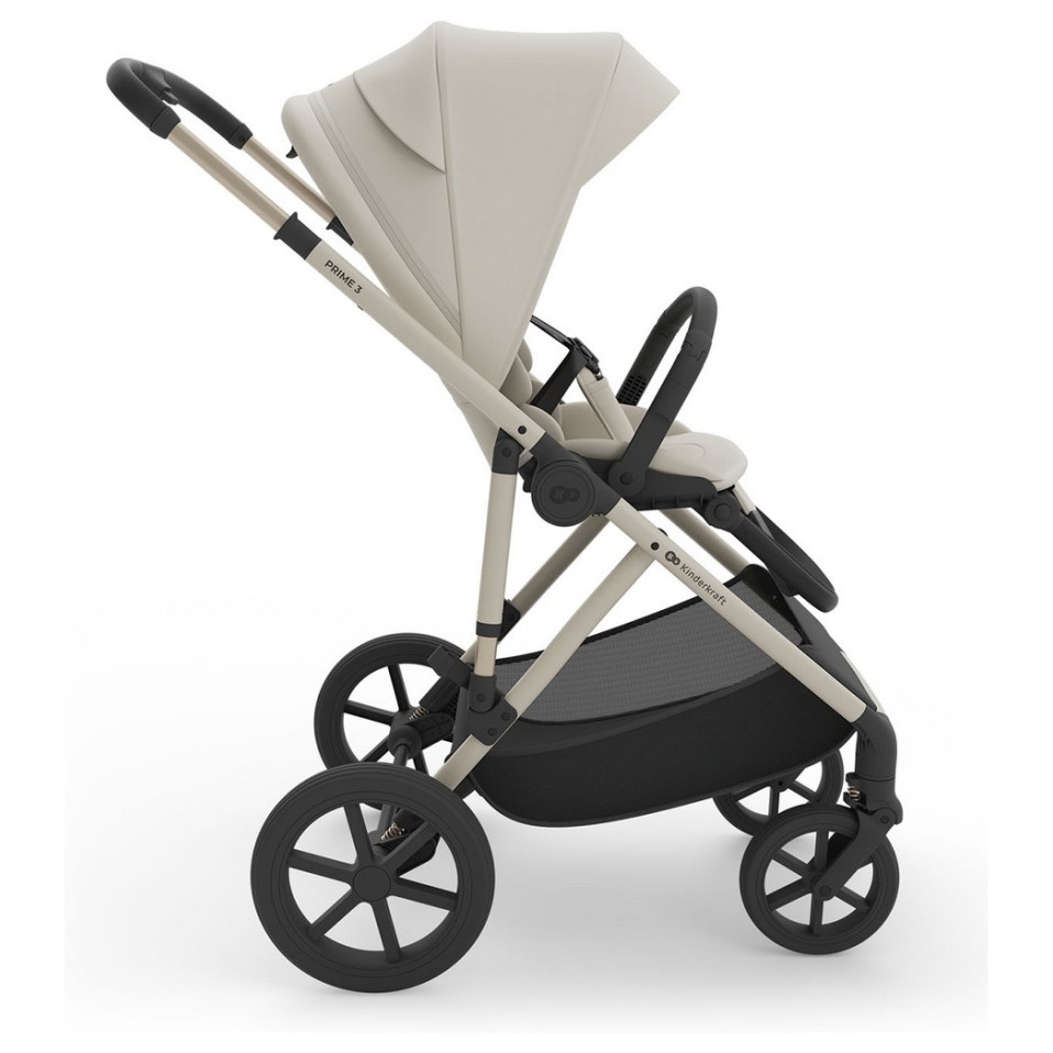 Kinderkraft Prime3 PRO 3v1 Beige otroški voziček