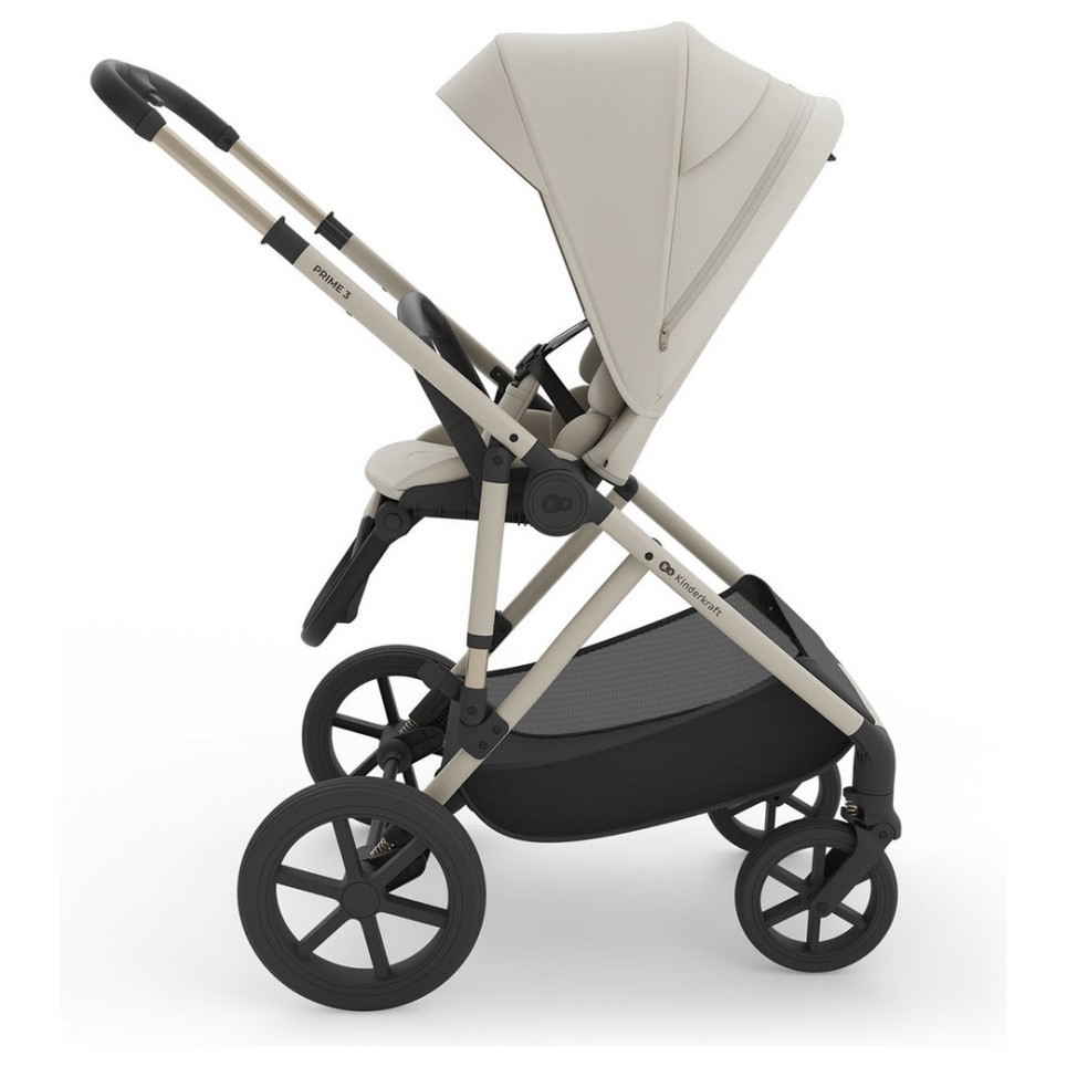 Kinderkraft Prime3 PRO 3v1 Beige otroški voziček