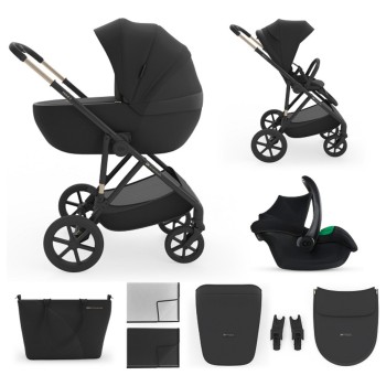 Kolica Kinderkraft Prime3 PRO 3u1 Venetian Black