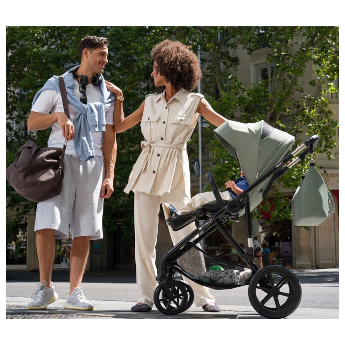 Kolica Kinderkraft Prime3 PRO 3u1 Dark Green