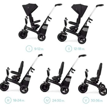 Dječji tricikl EASYTWIST 5u1 Black Dječji tricikl EASYTWIST 5u1 Black