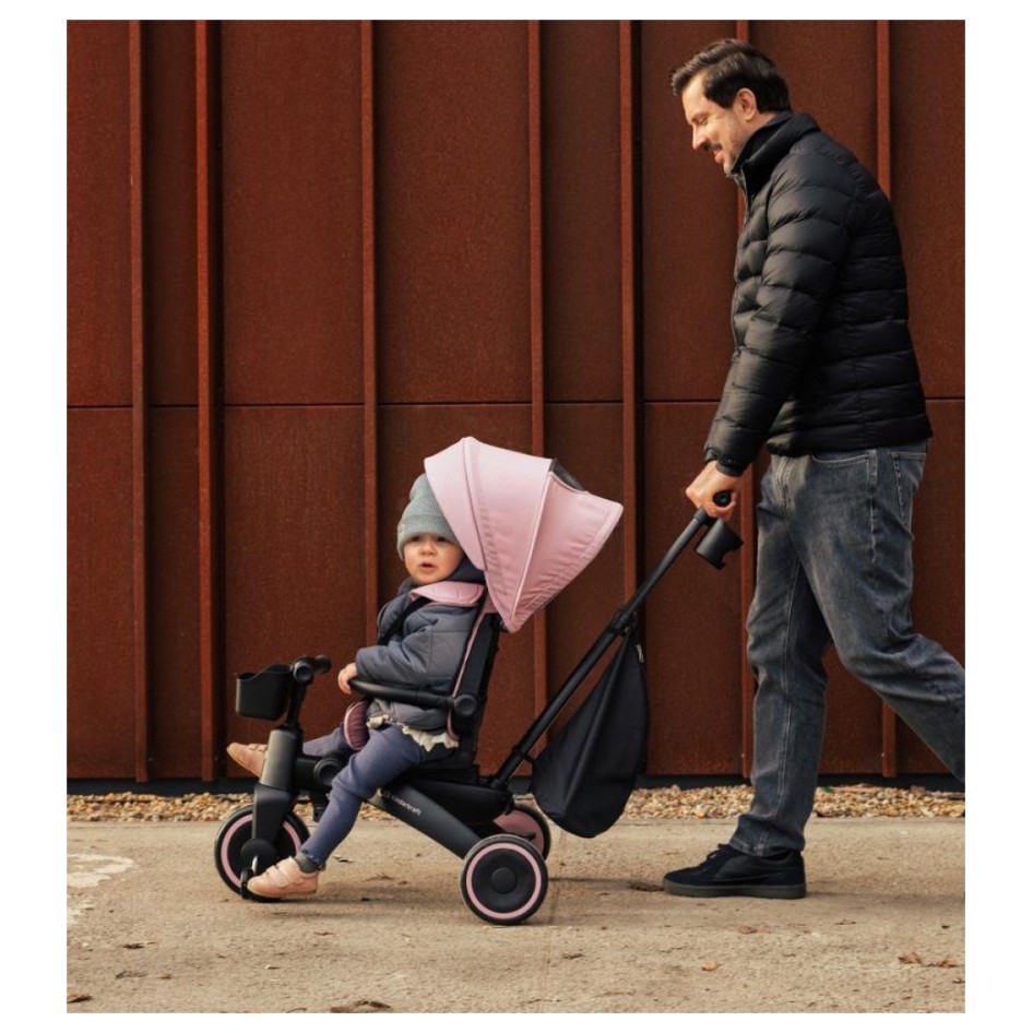Dječji tricikl Kinderkraft JAZZ 3 Pink