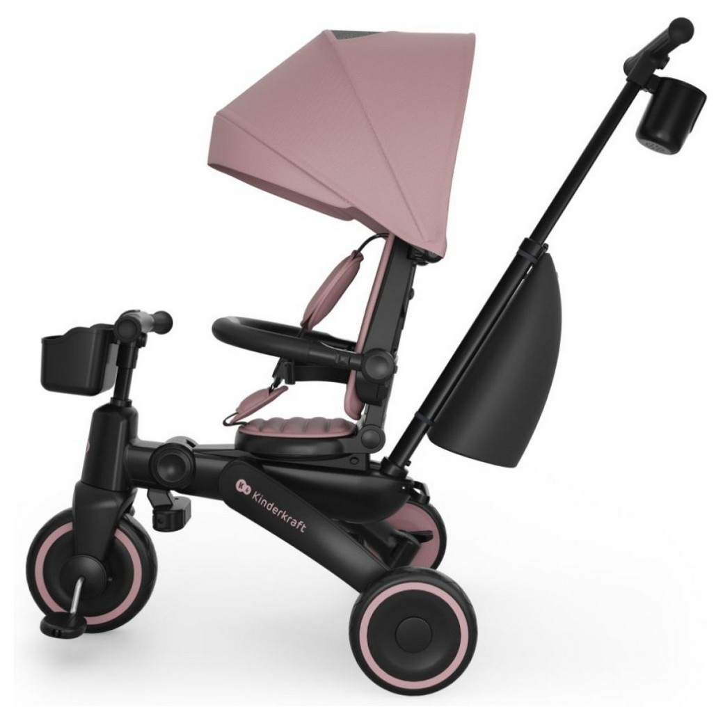 Dječji tricikl Kinderkraft JAZZ 3 Pink