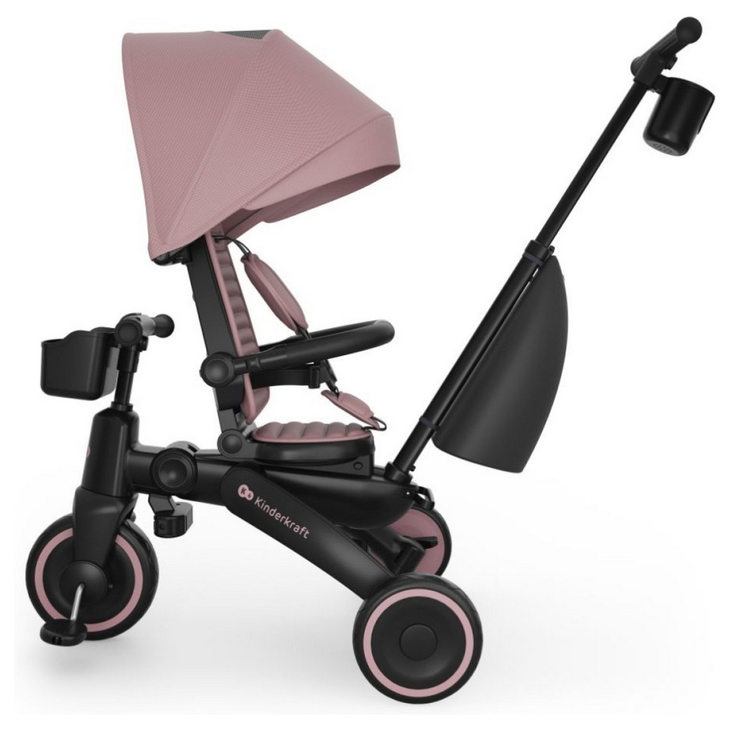 Dječji tricikl Kinderkraft JAZZ 3 Pink