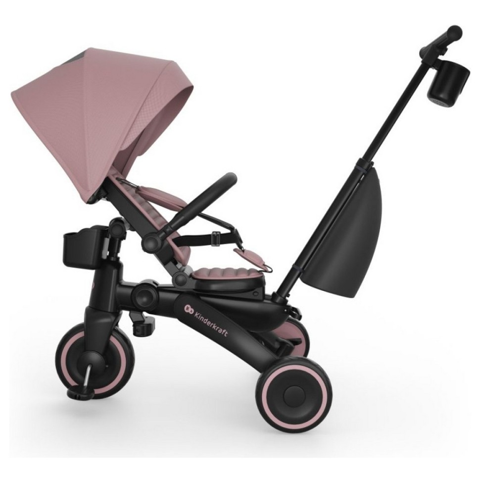 Dječji tricikl Kinderkraft JAZZ 3 Pink