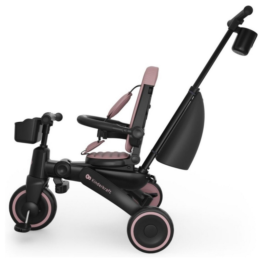 Dječji tricikl Kinderkraft JAZZ 3 Pink