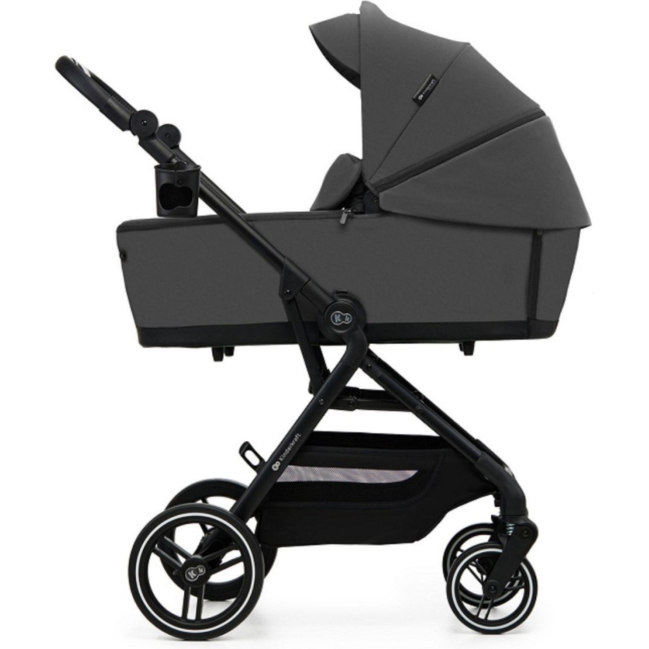 Otroški voziček Kinderkraft YOXI Mink Pro 3v1 Moonlight Grey