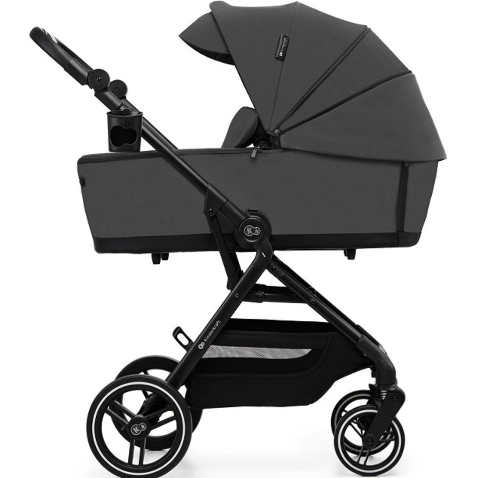 Otroški voziček Kinderkraft YOXI Mink Pro 3v1 Moonlight Grey