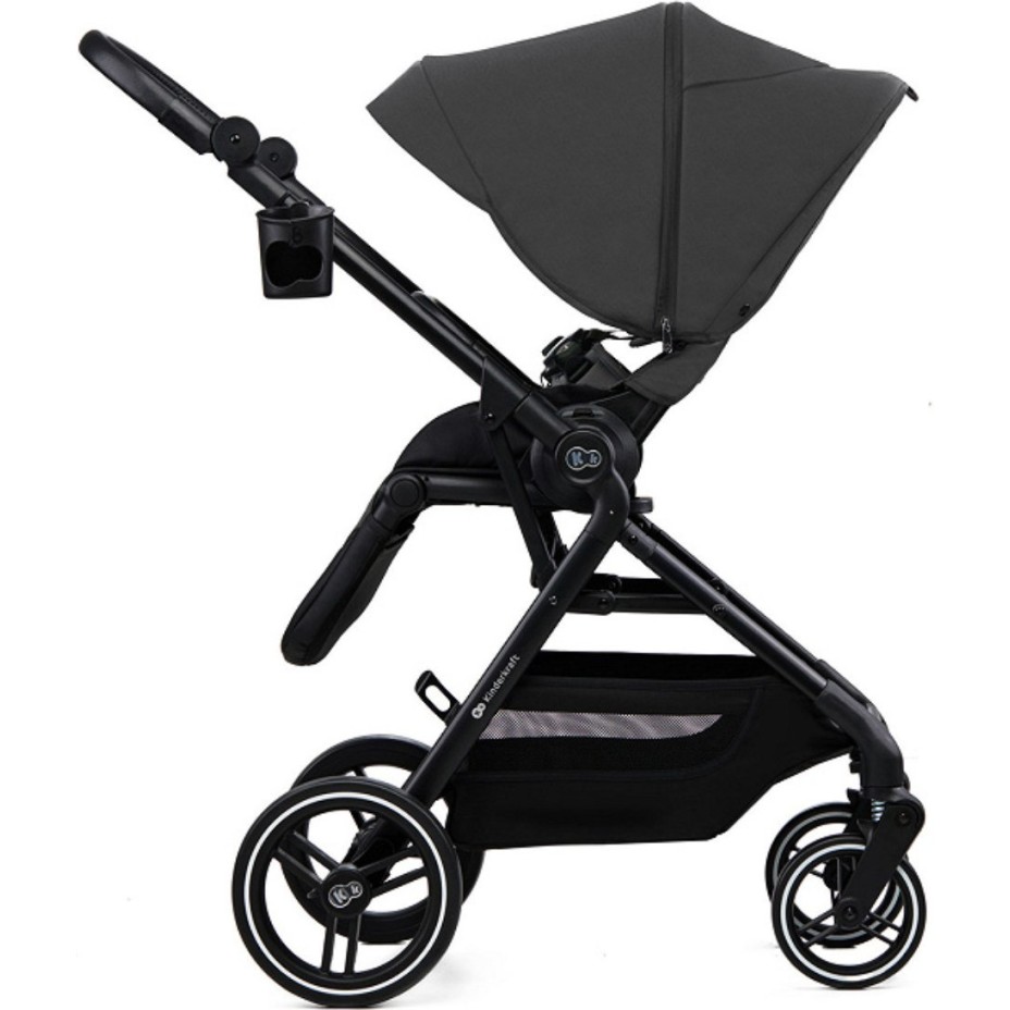 Otroški voziček Kinderkraft YOXI Mink Pro 3v1 Moonlight Grey