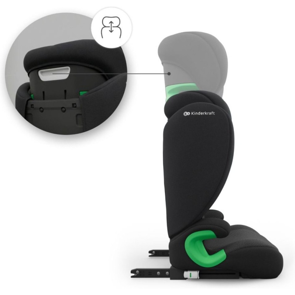 Dječja autosjedalica s ISOFIX-om JUNIOR FIX 2 PLUS i-Size Black Dječja autosjedalica s ISOFIX-om JUNIOR FIX 2 PLUS i-Size Black