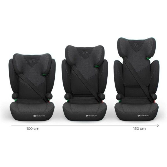 Dječja autosjedalica s ISOFIX-om JUNIOR FIX 2 PLUS i-Size Black Dječja autosjedalica s ISOFIX-om JUNIOR FIX 2 PLUS i-Size Black