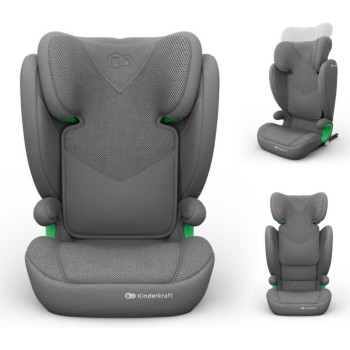 Autosjedalica 100–150 cm JUNIOR FIX 2 PLUS i-Size Grey