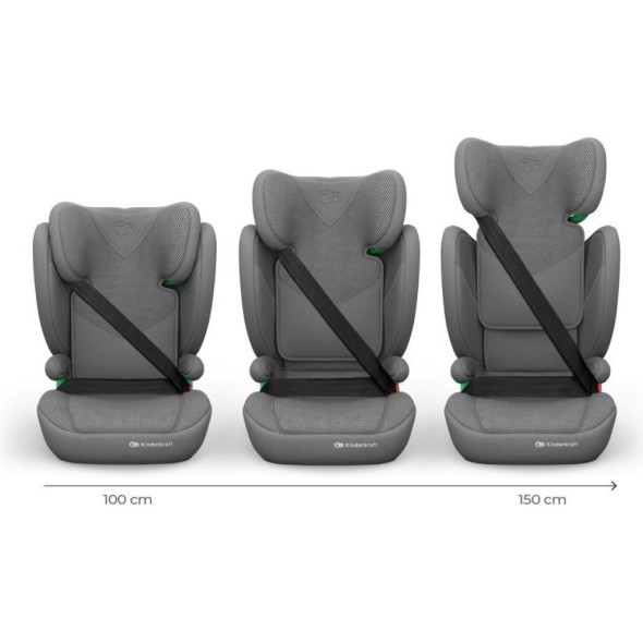 Avtosedež 100–150 cm JUNIOR FIX 2 PLUS i-Size Grey Avtosedež 100–150 cm JUNIOR FIX 2 PLUS i-Size Grey