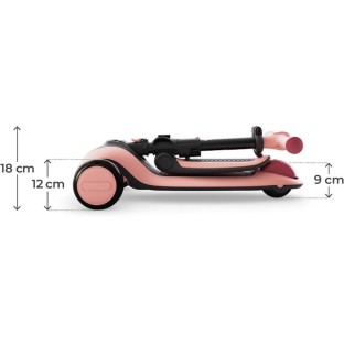 Rozi dječji romobil sa sjedalom HALLEY 2 Rose Pink Rozi dječji romobil sa sjedalom HALLEY 2 Rose Pink
