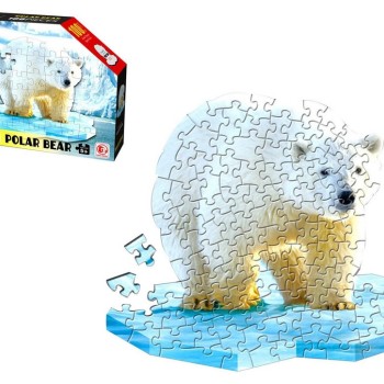 Sestavljanka Puzzle POLARNI MEDVED 100kos