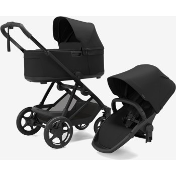 CHARM 2u1 Black on Black djelja kolica