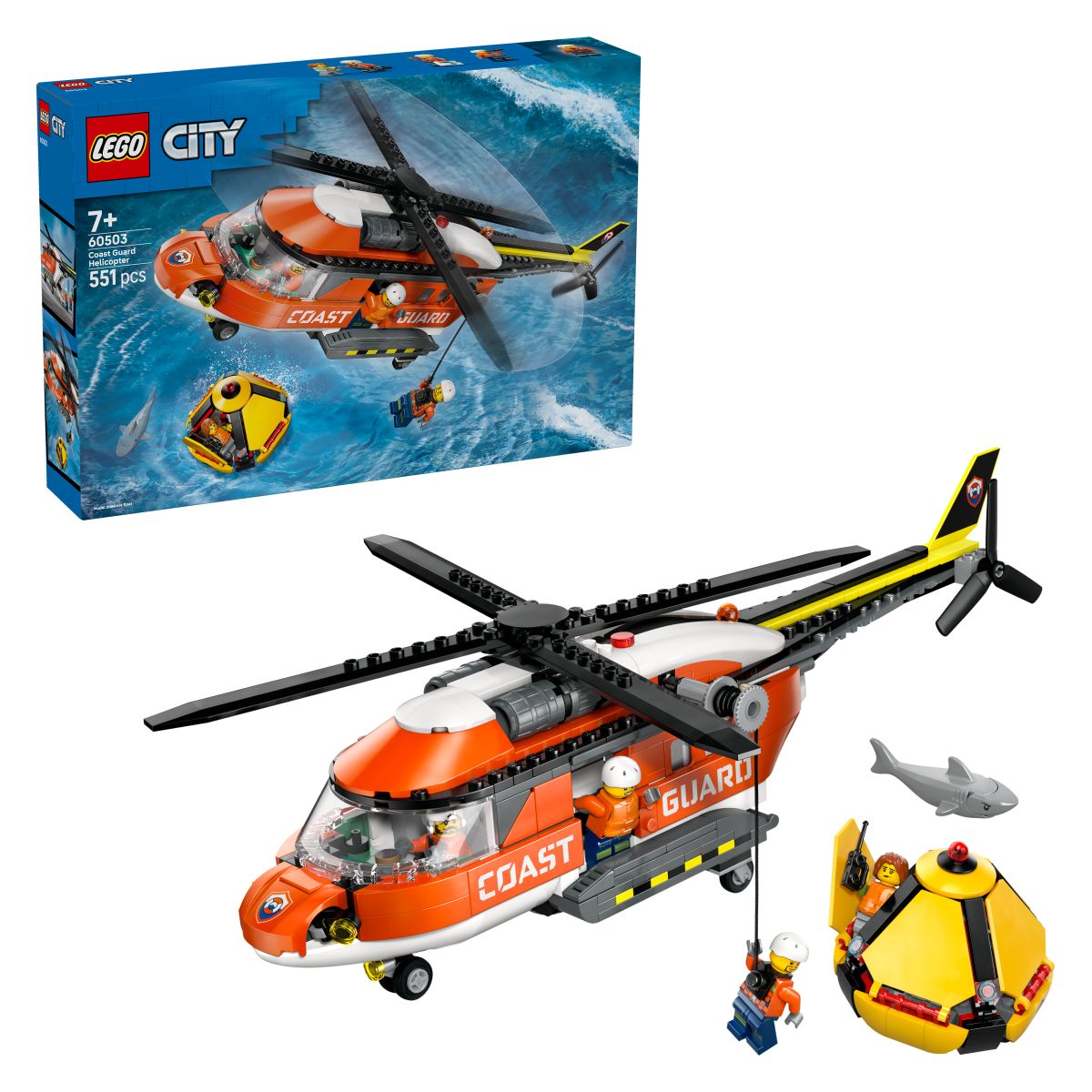 Lego® City 60503 Helikopter obalne straže
