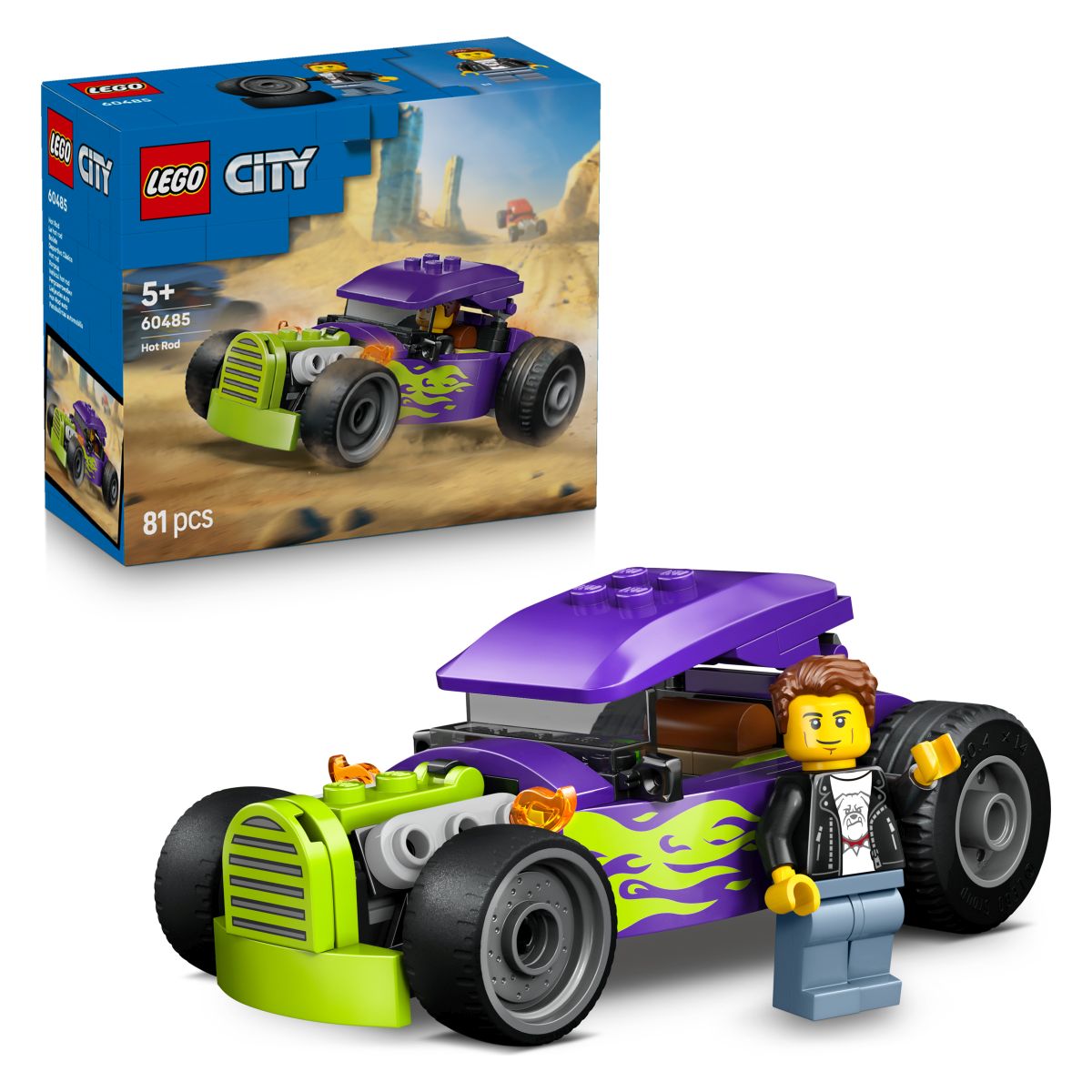 Lego® City 60485 Dirkalnik Hot Rod