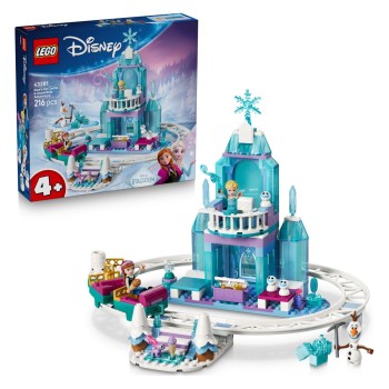 Lego® Disney Princess™ 43281 Elzin ledeni grad in pustolovščina z vožnjo po snegu