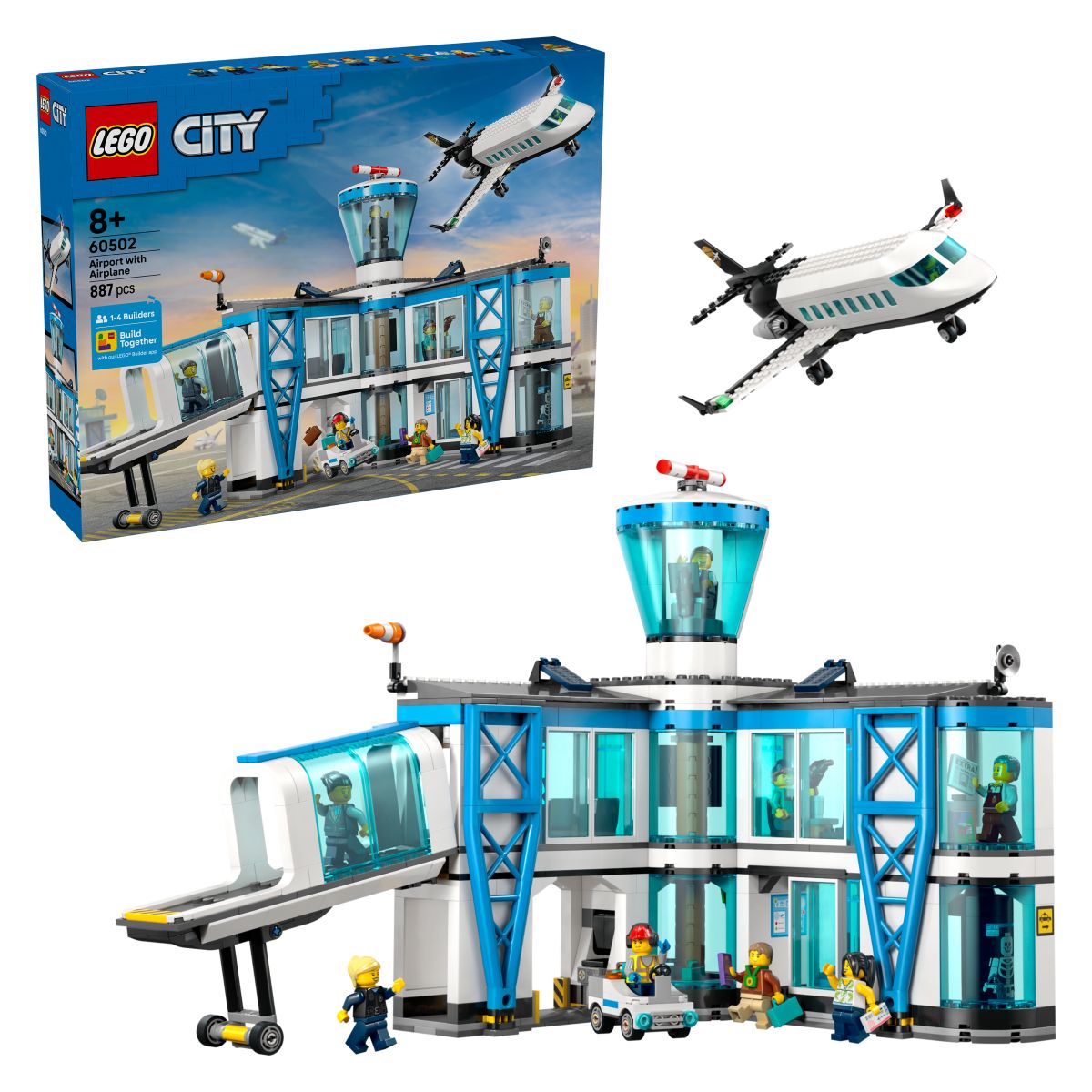Lego® City 60502 Letališče z letalom