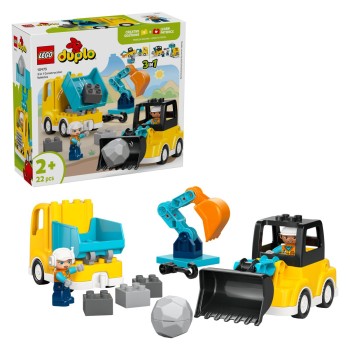 Lego® Duplo® 10475 3v1 Gradbena vozila