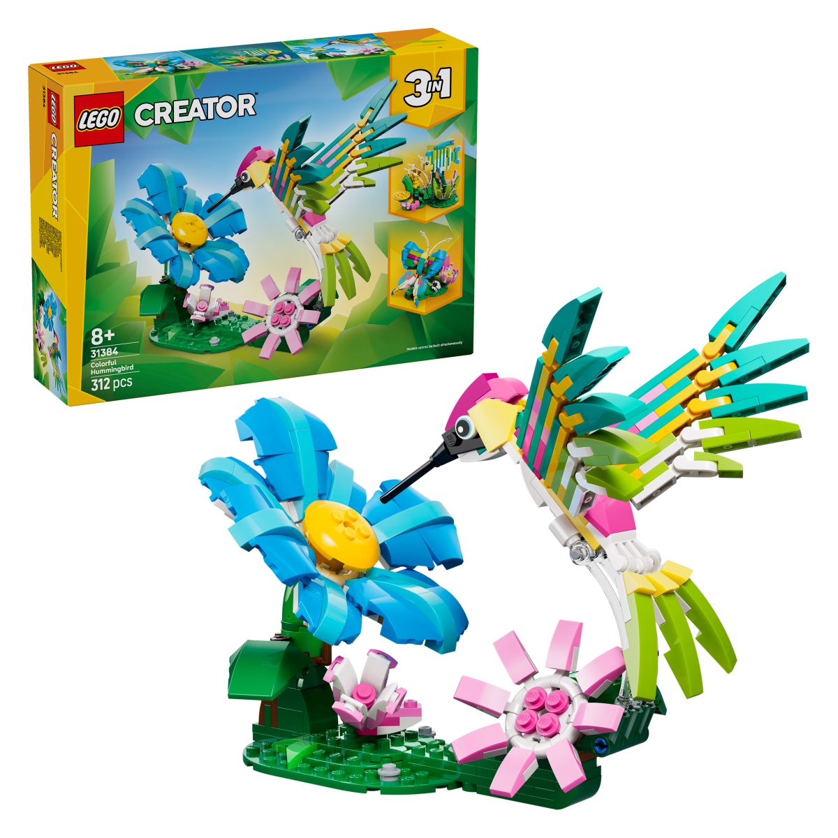Lego® Creator 31384 Divje živali: Pisani kolibri