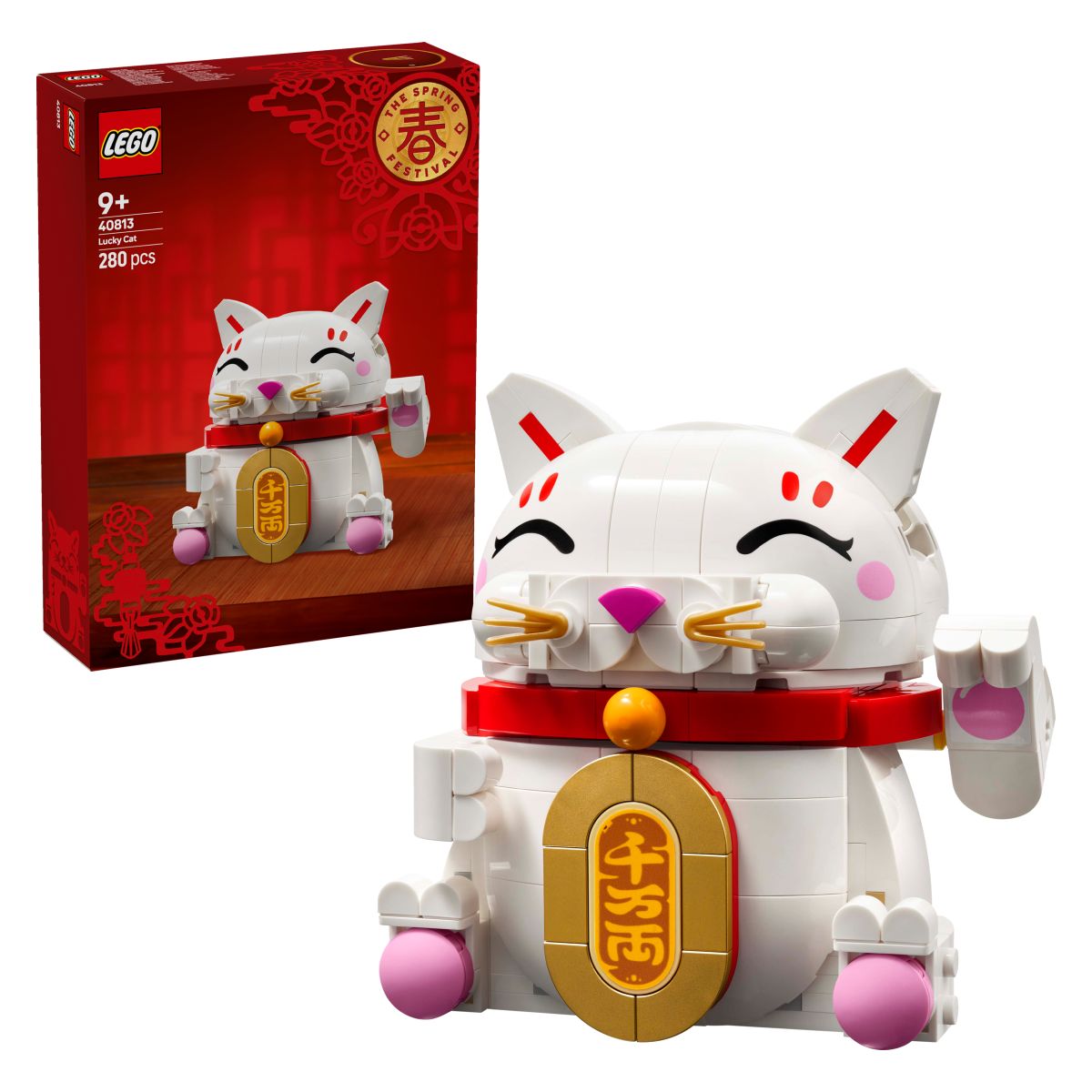 Kocke Icons Mačka srečnica 40813