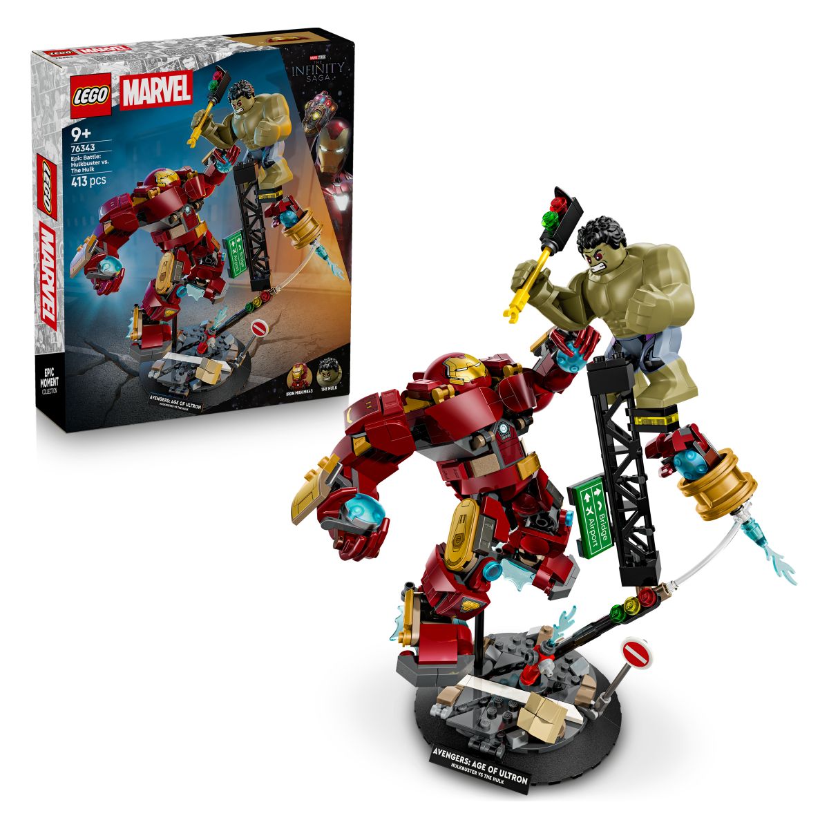Lego® Super Heroes 76343 Epska bitka: Hulkbuster proti Hulku